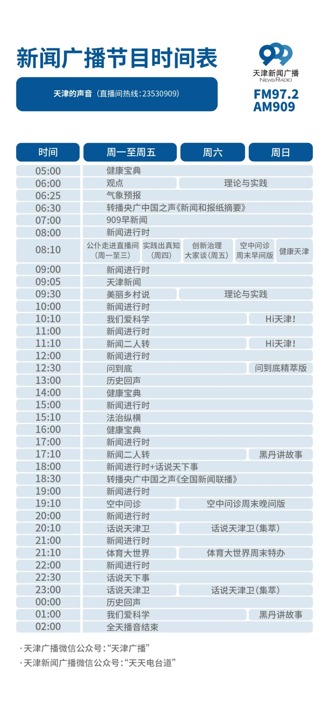 来了 ｜ 2023年天津广播节目单！