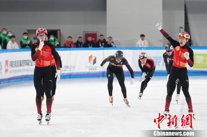 短道速滑男子5000米接力吉林队夺冠 孙龙加冕“四冠王”